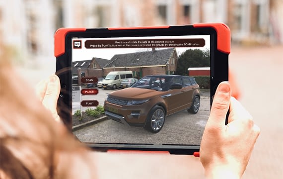 Augmented Reality opdracht op de iPad